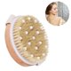 thumbnail image 1 of Cepillo corporal para cepillado húmedo o seco - Exfoliante suave para una piel más suave y brillante - Deshágase de la celulitis y la piel seca, mejore su circulación -, 1 of 5