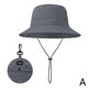 thumbnail image 1 of Sombrero de verano impermeable FurNest: protección solar anti-UV para acampar y hacer senderismo. Disponible en varios colores., 1 of 5
