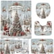 thumbnail image 4 of Cortina Baño Decorativa Papá Noel 256666 (4uds), 4 of 9