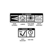 Maglite Heavy-Duty Incandescent 3-Cell D Flashlight, Black