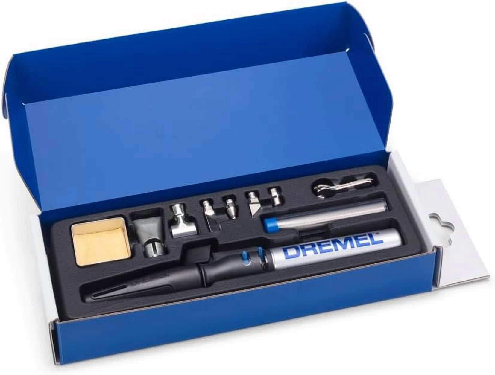 Dremel VersaTip Precision Butane Torch - Long Lasting Cordless Soldering Iron - Perfect for Pyrography, Paint Removal, & Heat Embossing (2000-7)