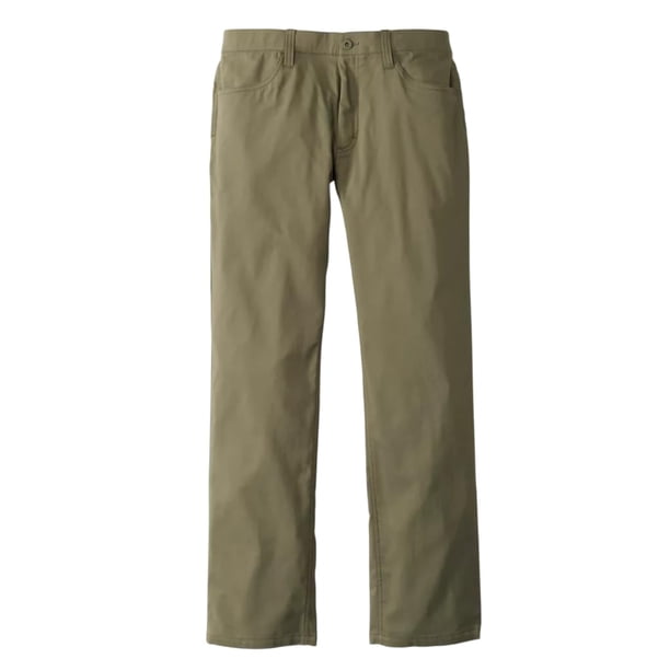 Pantalones Orvis Out-Off-Office con 5 bolsillos para hombre, color estragón, 34 pulgadas de ancho x