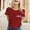 ZWine, variant on WeikingpWomen Baseball Shirt Printed T Shirts Women Daily Casual Printed Short Sleeve O Neck T Shirt Tops Tshirts Shirts for Women Black L Clearance!