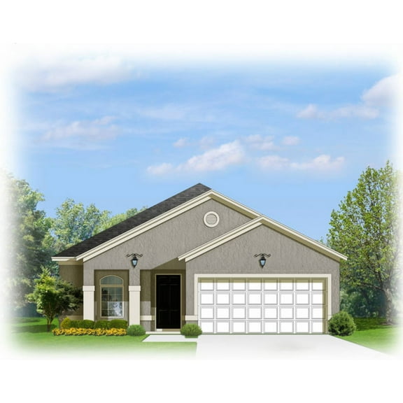 556-14292: Traditional 3 Bed, 2 Bath Luxury Home Plan, 1429 Sq Ft: Full Blueprints with License to Build by Home Plan Marketplace - Lesuto