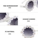 thumbnail image 5 of GOOHOCHY 1 par de gafas de sol hawaianas, divertidas, decoración para gafas, accesorios para gafas., 5 of 8