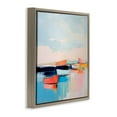 thumbnail image 4 of Stupell Industries Vivid Boat Reflection Transportation Painting Brown Floater Framed Canvas Art Print Wall Art, 25 x 25, 4 of 10