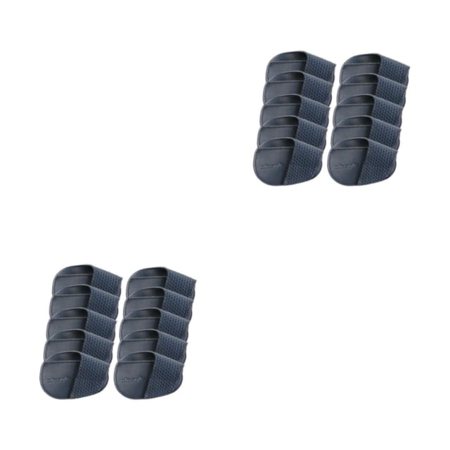 Destyer Golf Head Covers PU Portable Protector Travel Golf Athlete for Training Deep Blue Small 10 Pcs 2Set