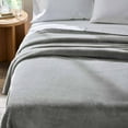thumbnail image 4 of (4 pack) Better Homes & Gardens Luxury Velvet Plush Blanket, Silver, Full/Queen, 4 of 7