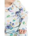 thumbnail image 3 of Disney Stitch Unisex Baby Easter Long Sleeve Bodysuit with Matching Joggers, 2-Piece Set, Sizes Newborn-12M, 3 of 7