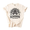 thumbnail image 4 of Your Little Ray of Sarcastic Sunshine Has Arrived Shirt for Women Funny Raccoon Graphic Tee Ivory Shirt Adult Large, 4 of 4