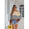 thumbnail image 4 of Jersey Zeagoo de verano con hombros descubiertos para mujer, 4 of 4