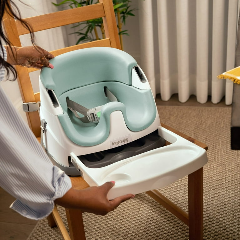 Ingenuity Baby Base 2-in-1 Booster Feeding and Floor Seat with