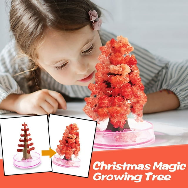 Vaidha Christmas Gift Paper Tree Growing Tree Toy Boys Girls Novelty 10ml