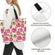 thumbnail image 3 of Disketp Rose Flowers Bolsa Tote Estampada para Mujer, Bolso de Hombro y de Mano para Compras y Viajes, 3 of 8