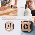 thumbnail image 3 of Infrared Electronic Tape Measure, 2-in-1 Handheld Electronic Rangefinder Measure Automatic Calibration 131.2Ft Infrared Measure 16.5Ft, 3 of 8
