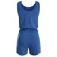 thumbnail image 5 of Mono sin mangas Sunloudy para mujer, mono de color liso con cuello en U y botones con cordón y bolsillos Sunloudy  S M L XL, 5 of 8