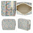 thumbnail image 3 of 1 Pc Bolsa de Cosméticos Portátil de Peonía para Vacaciones y Viajes de Negocios Rosa Claro de Poliéster, 3 of 3