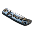 thumbnail image 2 of SPARTAN BLADES Harsey Folder SF5 Blue & Gold Babe Titanium CPM MagnaCut Pocket Knife, 2 of 3