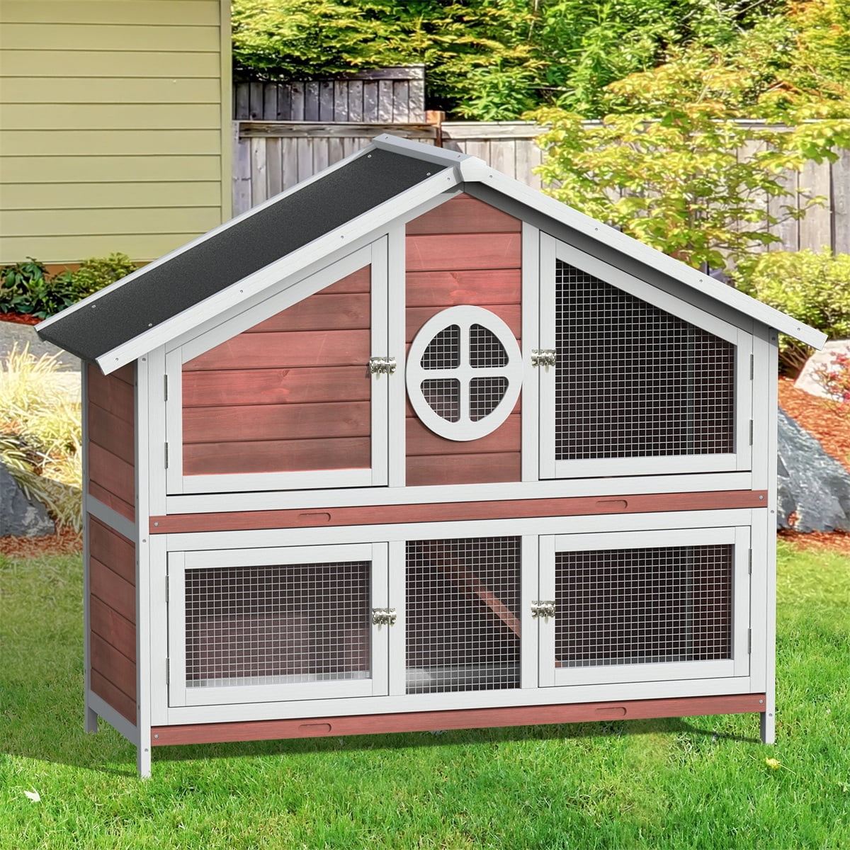 fence for rabbit cage