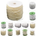 thumbnail image 2 of Coofit 32.8ft Pearl Chain Artificial Multifunctional DIY Pearl Trim Pearl Bead Chain, 2 of 3