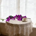 thumbnail image 6 of Cififendec Artificial Bougainvillea Flowers, Silk Bougainvillea Branches Deep Purple Faux Bougainvillea Long Stem Household Flowers for Home Garden DIY Wedding Centerpieces (31.4"*2.5"), 6 of 6