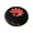 Black, variant on Hgallory Round Thick Non-Slip Polyester Seat Cushions, Household Chair Cushion Breathable Chair Pads for Home Office Classroom, Simple Style Home Decor All-Season Gifts, 15"x15", 1PC, Black