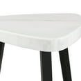 thumbnail image 4 of Boho End Table with Marble Top - Modern Accent Table for Living Room, Bedroom, Hallway, 4 of 9