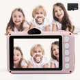 thumbnail image 3 of Cámara de fotografía Juguetes de 3,5 "Cámara Digital para Niños Grabadora de Video Cámara Dual de Definición de 1200 W para Niños , Rosa CUTICAT juguetes de cámara para niños, 3 of 7