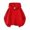 Red, variant on HUAXUN-Unisex Kids Halloween Hoodie Basic Solid Color Hooded Pullover - Baby Boys Girls Long Sleeve Sweatshirt Plain Casual Warm Hoodie for Daily Wear Autumn Winter(Black,3-4Years)