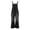 Black (Ripped), variant on Tqcoqu Women's Denim Wide Leg Jumpsuit, Casual Loose Overalls with Frayed Hem & Adjustable Straps for Daily Outdoor Wear,Women's,Size S-XXL