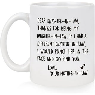 Cute Coffee Mug for Daughter in Law, Sentimental Gift from Future