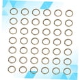 thumbnail image 3 of LOLIPPYY Metal Rings for Craft 100PCS Round Keyring Rings Beige 1.8x2.5cm Diy Craft and Key Holder, 3 of 8