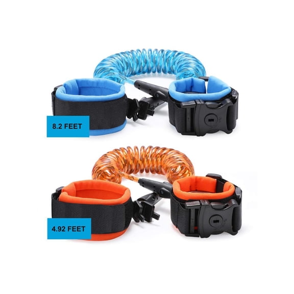 Anti Lost Wrist Link Toddles Safety Wrist Leash Anti Lost Rope Walking Harness with Key Lock for Kids Babies