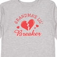 thumbnail image 4 of Inktastic Grandma's Lil' Heartbreaker Boys or Girls Long Sleeve Toddler T-Shirt, 4 of 5