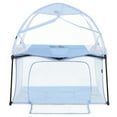 thumbnail image 6 of Dream On Me Ziggy Square Playpen with Canopy, Blue, (Model # 4434-BLU), 6 of 7