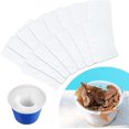 thumbnail image 1 of 15 Pieces Pool Skimmer Socks Pool Filter Saver Socks Net Fine Mesh Filter Sock for Filters, Baskets, and Skimmers Swimming Pool Spa Supplies (White), 1 of 9