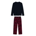 thumbnail image 2 of Pijama Coca Cola, para Hombre de Color, Negro Talla CH, 2 of 7