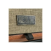 KLH Model Five - Speaker - 200 Watt - 3-way - west african mahogany