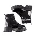 thumbnail image 2 of Botin Tacon Ancho Charol Casual para Mujer Hanna MX  Lorde Black, 2 of 4
