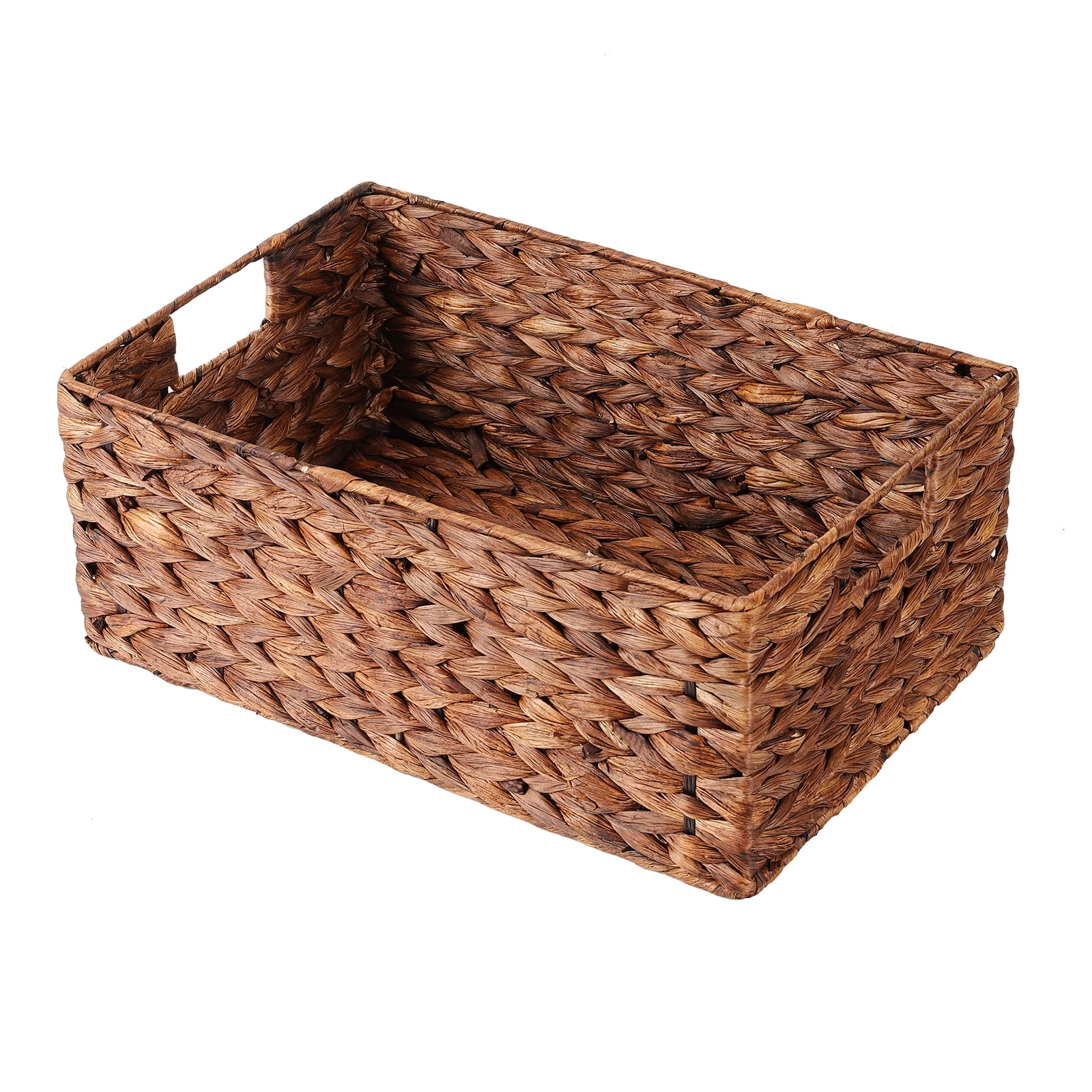 Natural Woven Storage Baskets - 4-Piece Set - For Fruits & Vegetables - Kitchen, Pantry, Countertop, Refrigerator Organization - Eco-Friendly Gourd Grass