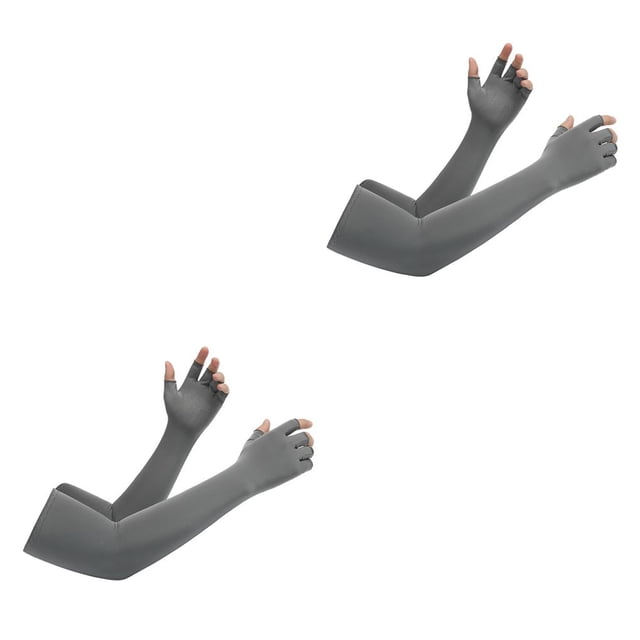 1 par de fundas de refrigeración antideslizantes de silicona Wosthever Tipo 2 Gris