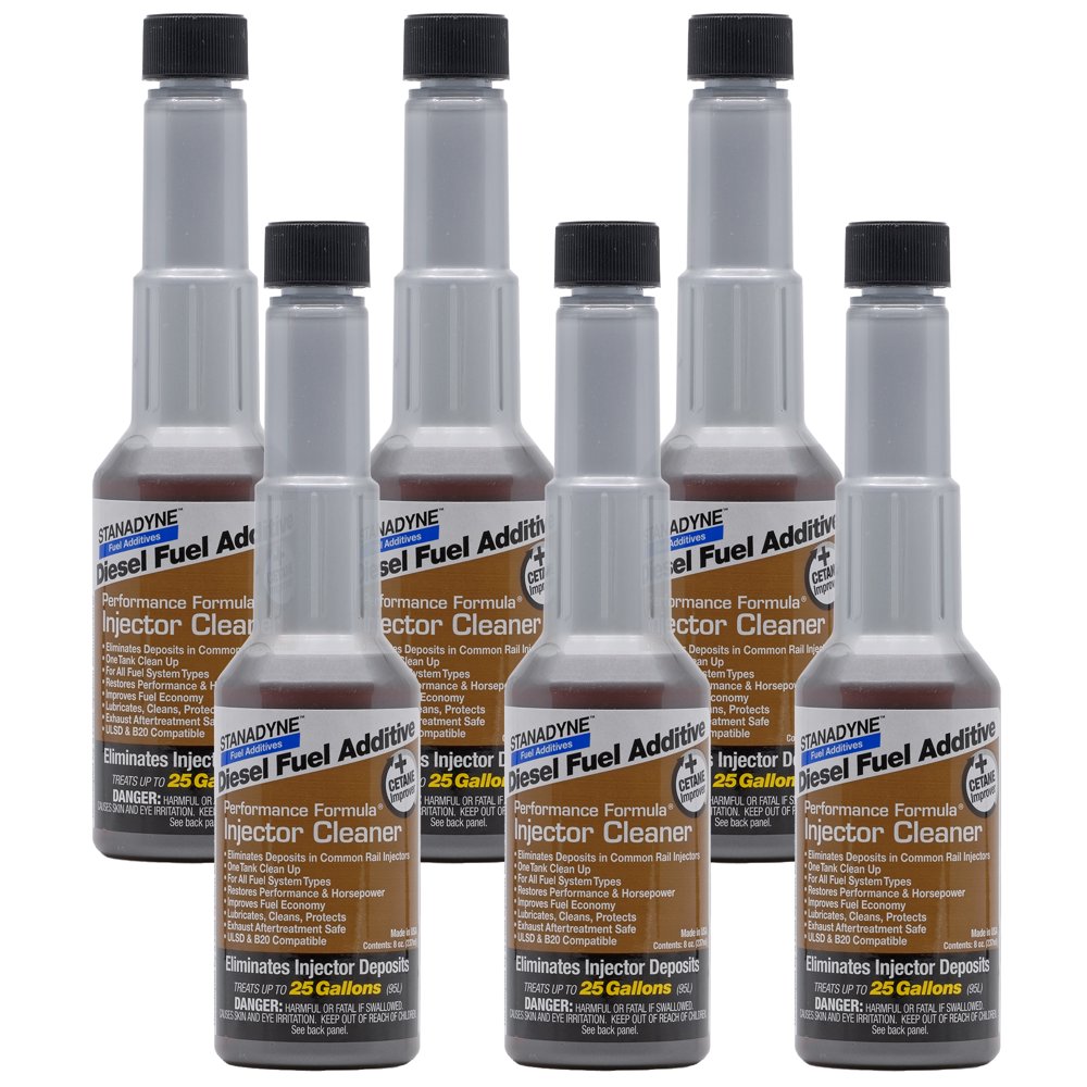 Stanadyne Diesel Injector Cleaner 6 Pack of 8 oz bottles Stanadyne