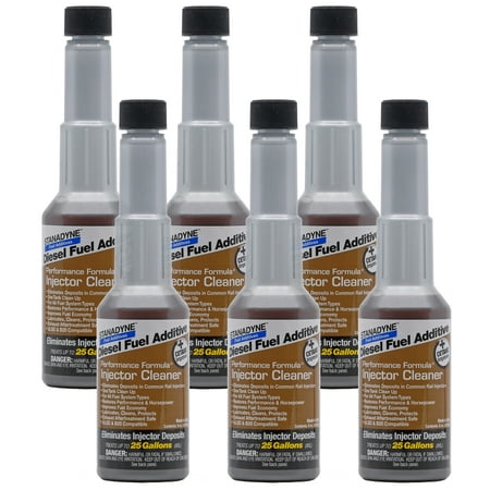 Stanadyne Diesel Injector Cleaner | 6 Pack of  8 oz bottles | Stanadyne # (Best Way To Clean Diesel Injectors)