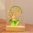 thumbnail image 5 of DIY Water Ripple Night Light Acrylic Flower Ambient Light Bedroom Ornament Children's Day Gift, 5 of 5