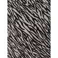 thumbnail image 5 of High Waist Zebra Print Midi Skirt, 5 of 5