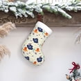thumbnail image 6 of Naloa Flower Leaves Christmas Stockings Decorations, Xmas Ornaments, DIY Personalized Farmhouse Decor for Home Family Party Tree, 6 of 7