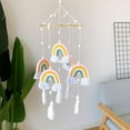thumbnail image 3 of Cuna Móvil Para Bebé, Carillón Móvil, Sonajero, Juguete, Macramé, Arco Iris, Recién Nacido, Guardería, Cama Colgante, Campana, Regalo Para Niños Y Niñas matsuzay BA001336-03, 3 of 6