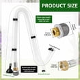 thumbnail image 2 of Ikoopy High Performance Suction Tube Kit for Graco Magnum Project Painter Plus X5 X7 ProX17 and ProX19 Stand Airless Paint Sprayer, 2 of 13