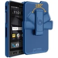 thumbnail image 6 of Sonim XP8 Shell Case with Holster, Heavy Duty Belt Clip with Swivel Clip for Sonim XP8 AT&T FirstNet Sprint XP8800 Features: Secure Fit & Built-in Kickstand Blue, 6 of 7