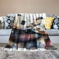 thumbnail image 2 of Orinice Pandas Warm Lightweight Blanket Soft Fleece Blankets for All Seasons - Decorative Cow Gifts Blanket in Multiple Sizes 40''x50'', 50''x60'', 60''x80'' 50x60in, 2 of 6